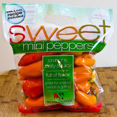 Blogger Kalyn’s Kitchen Recommends Sweet Mini Peppers for Super Bowl Sunday